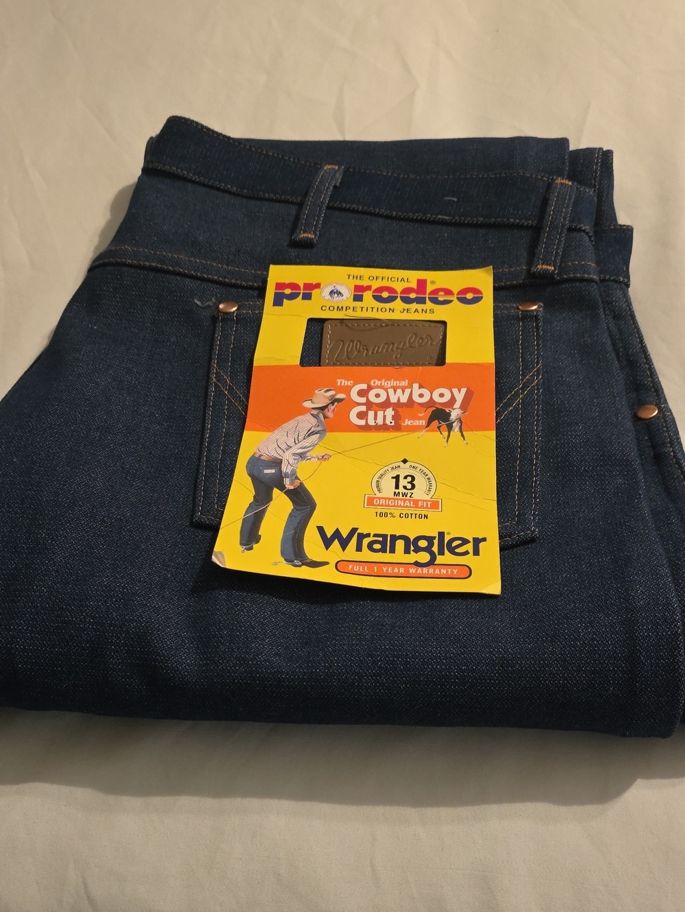 Wrangler Men’s Jeans - Dark Blue Cowboy Cut